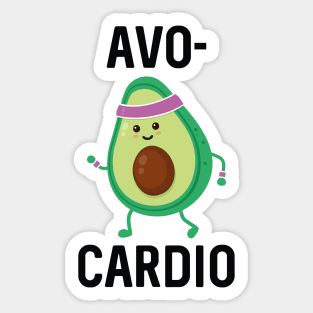 Avocardio Sticker